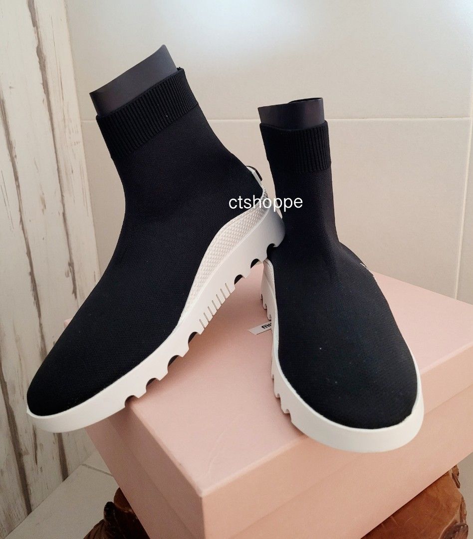 Miu miu sock sneaker online