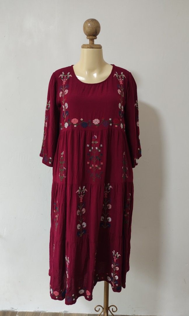 M L Orange Creek Dress