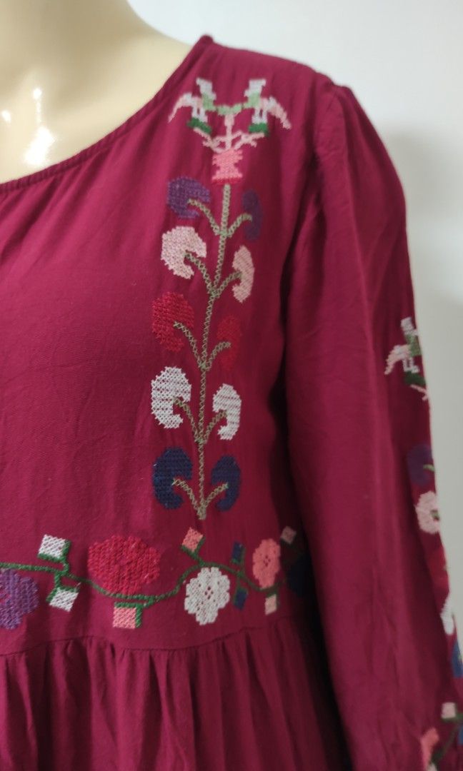 Orange creek deals embroidered dress