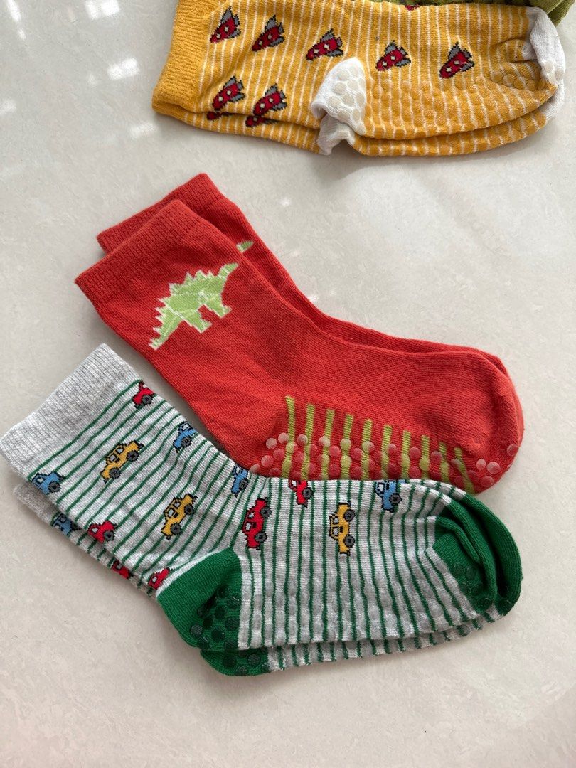 Mothercare Anti slip socks 6 pairs Babies Kids Babies Kids
