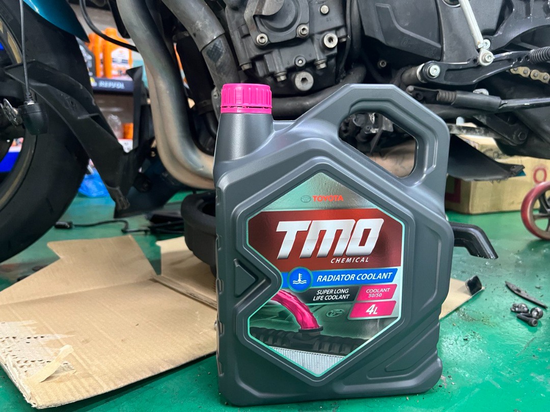 Motorcycle Coolant Flush, Motorcycles, Motorcycle Accessories on Carousell