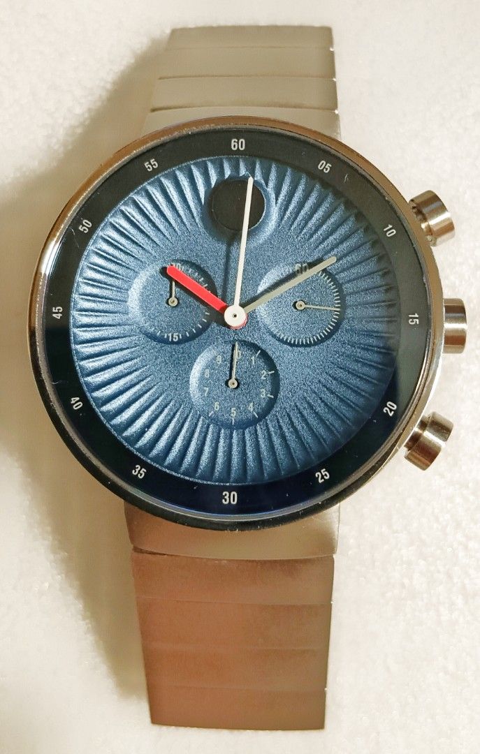 Movado edge chronograph quartz sales