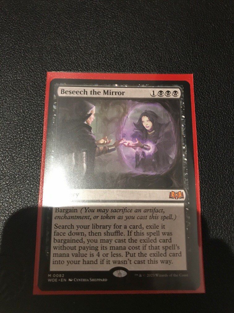 Beseech the Mirror - 336 Extended Art Wilds of Eldraine WOE MTG