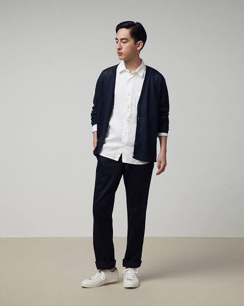MUJI MEN Knit cardigan Men s Fashion Coats Jackets and Outerwear on Carousell