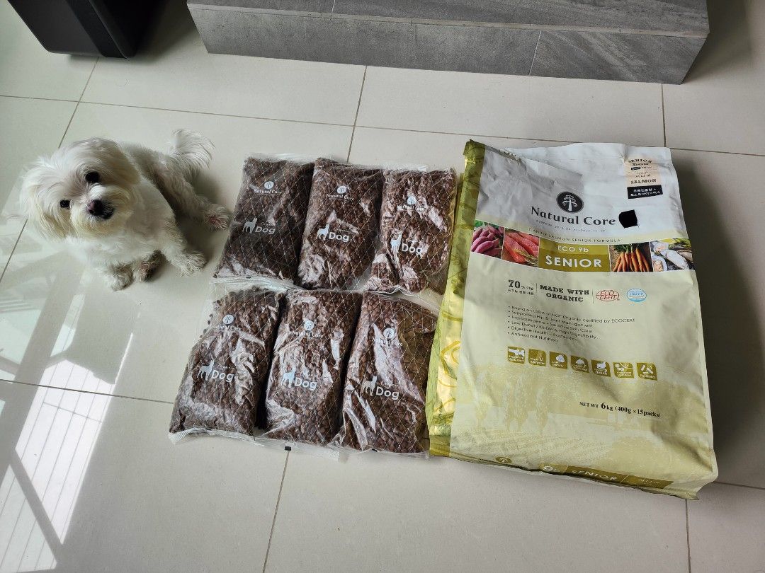 Organic senior dog food sales