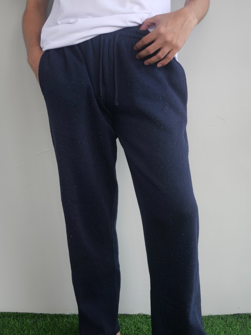 Navy blue Jogger pants, Men's Fashion, Bottoms, Joggers on Carousell