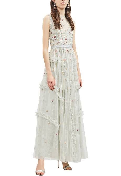 Shimmer ditsy dress online