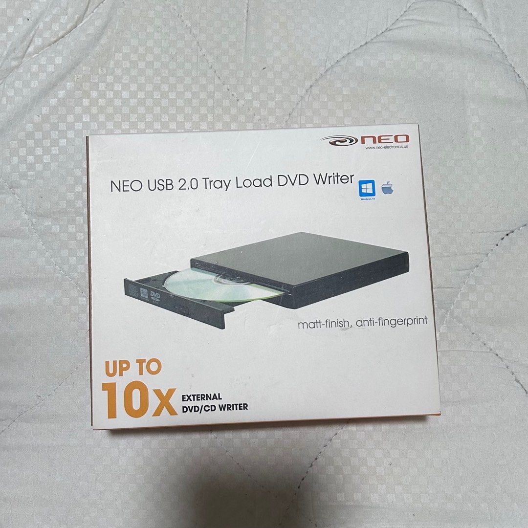 NEO USB 2.0 Tray Load DVD Writer, Computers & Tech, Parts