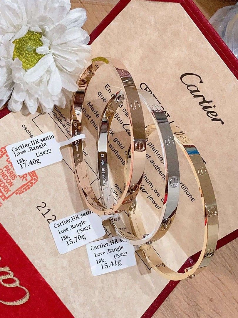 Cartier hk love bracelet deals