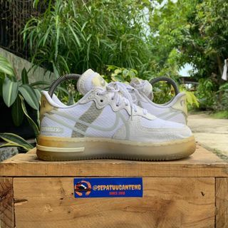 Nike Air force 1 react white bone size 36,5 fit 37,5 (24cm)