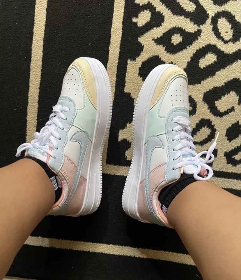 snipes nike air force pastel