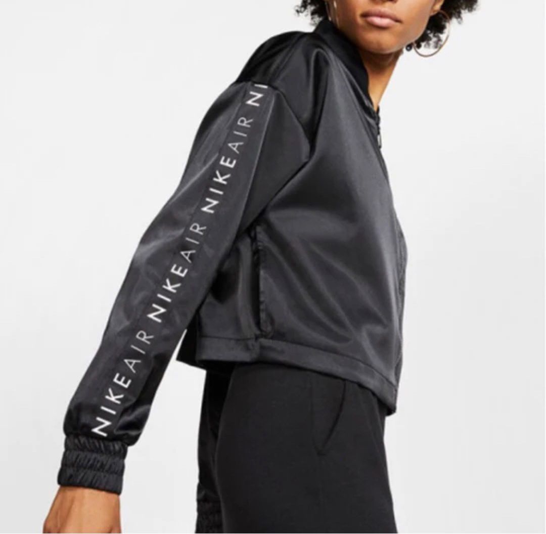 Nike air on sale satin jacket
