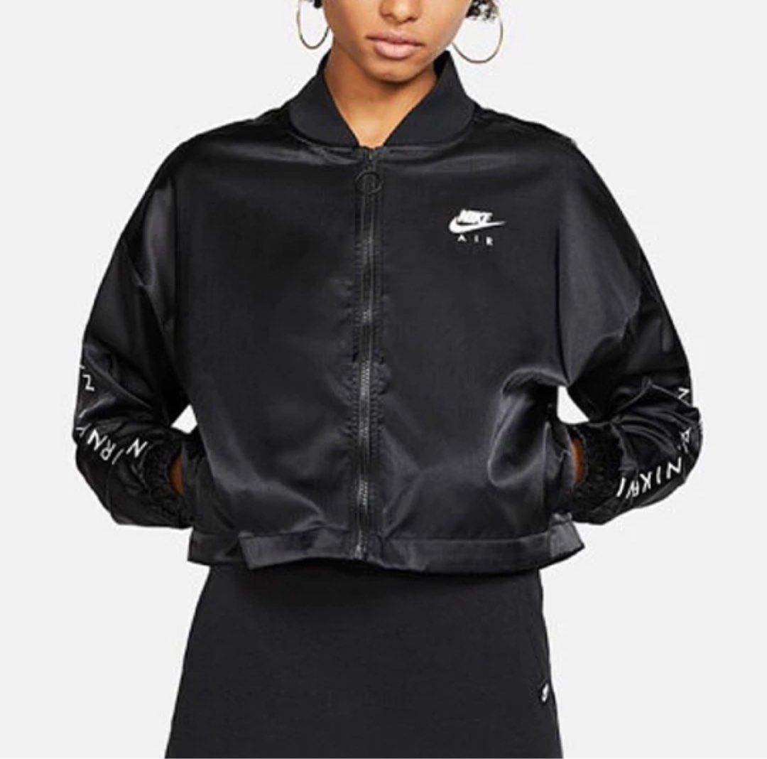 Nike Air Jacket Satin Jacket Black