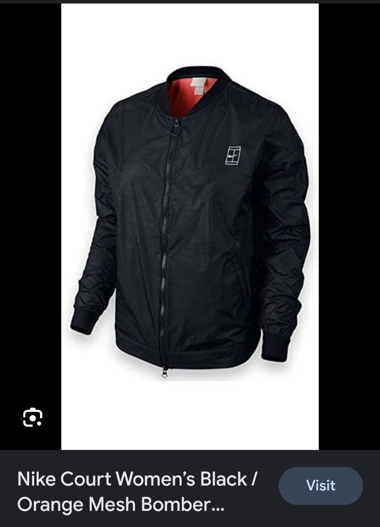 Nike mesh bomber jacket sales