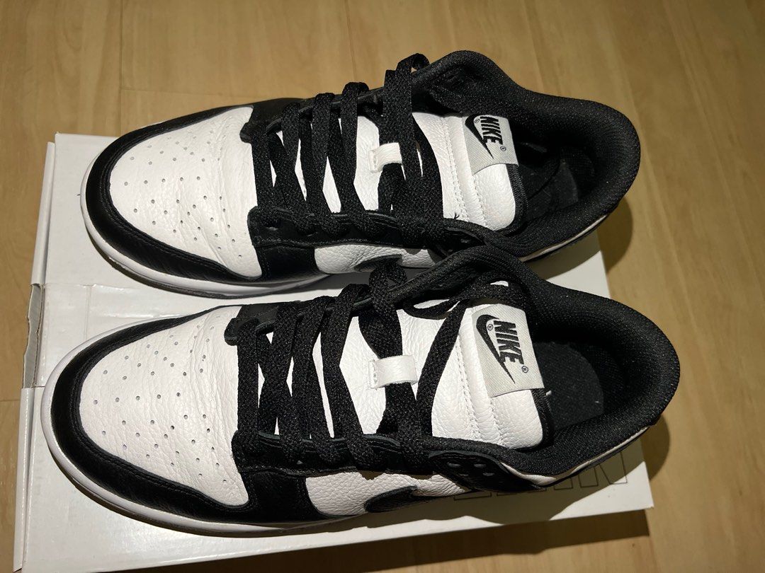 Nike Dunk Low By You Panda Inspired, Men's Fashion, Footwear