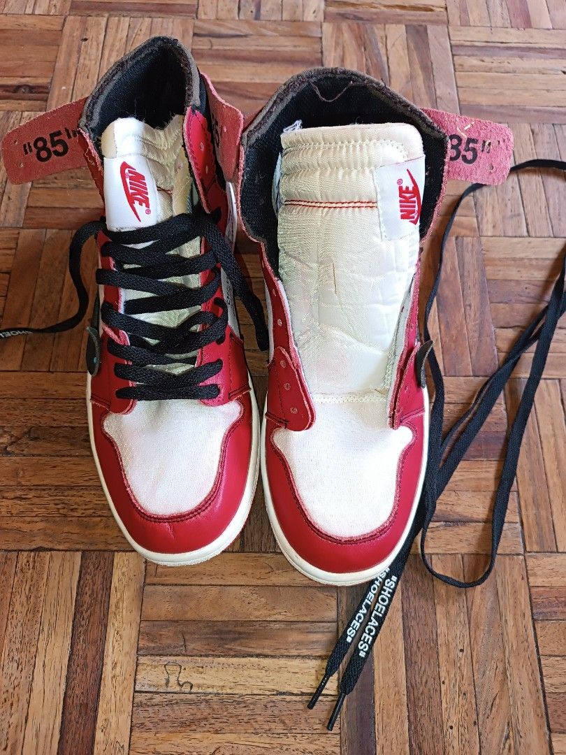 Nike J1 Off white, Men's Fashion, Footwear, Sneakers on Carousell