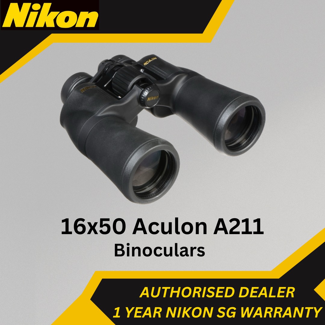 Nikon 16x50 Aculon A211 Binoculars Sports Equipment Hiking