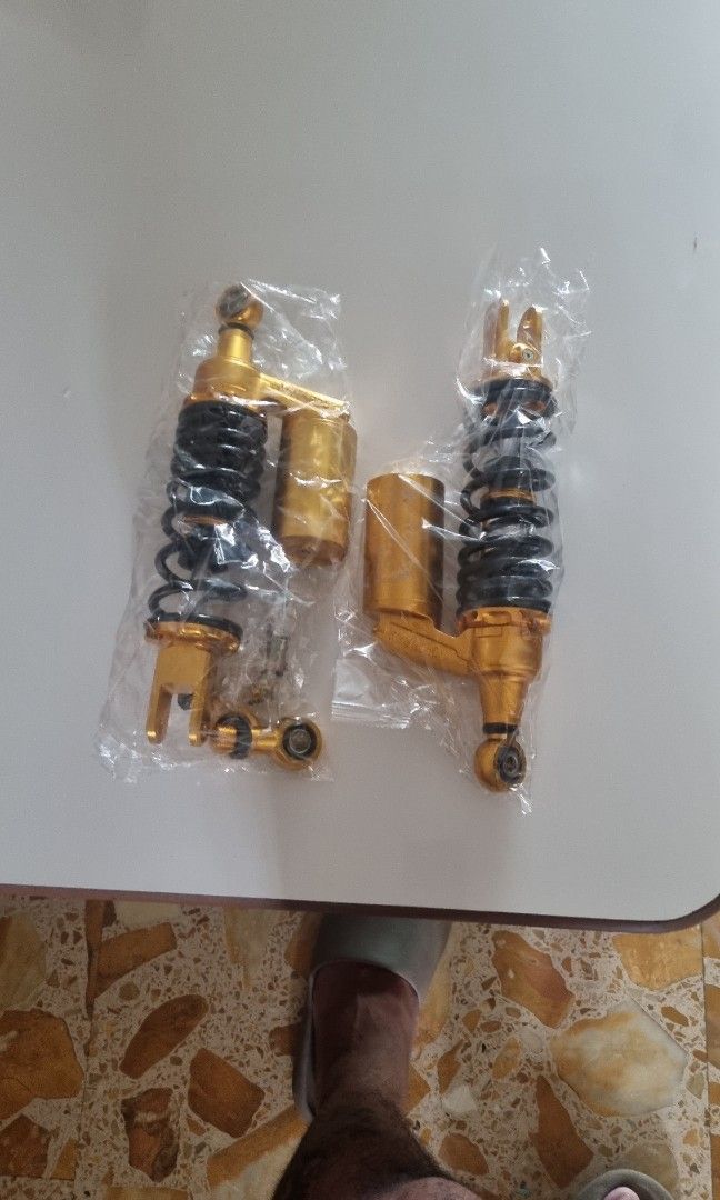 Nmax Rear shock lowering, Motorcycles, Motorcycle Accessories on Carousell