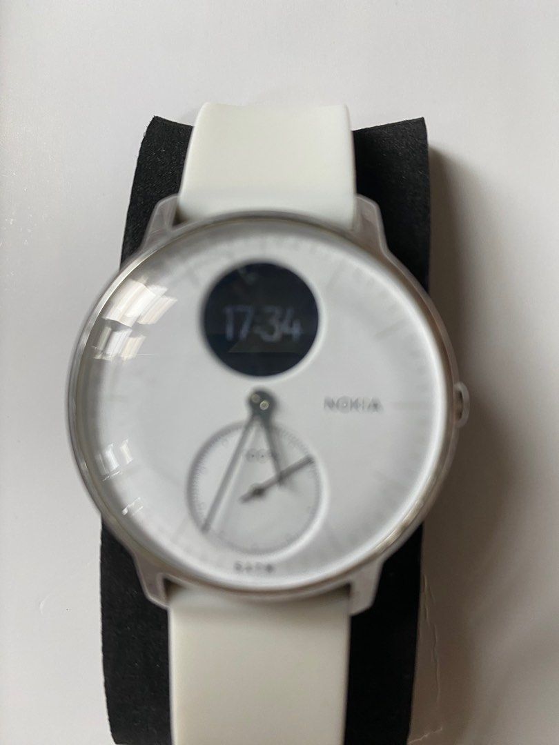 Nokia steel hr 36mm white hot sale