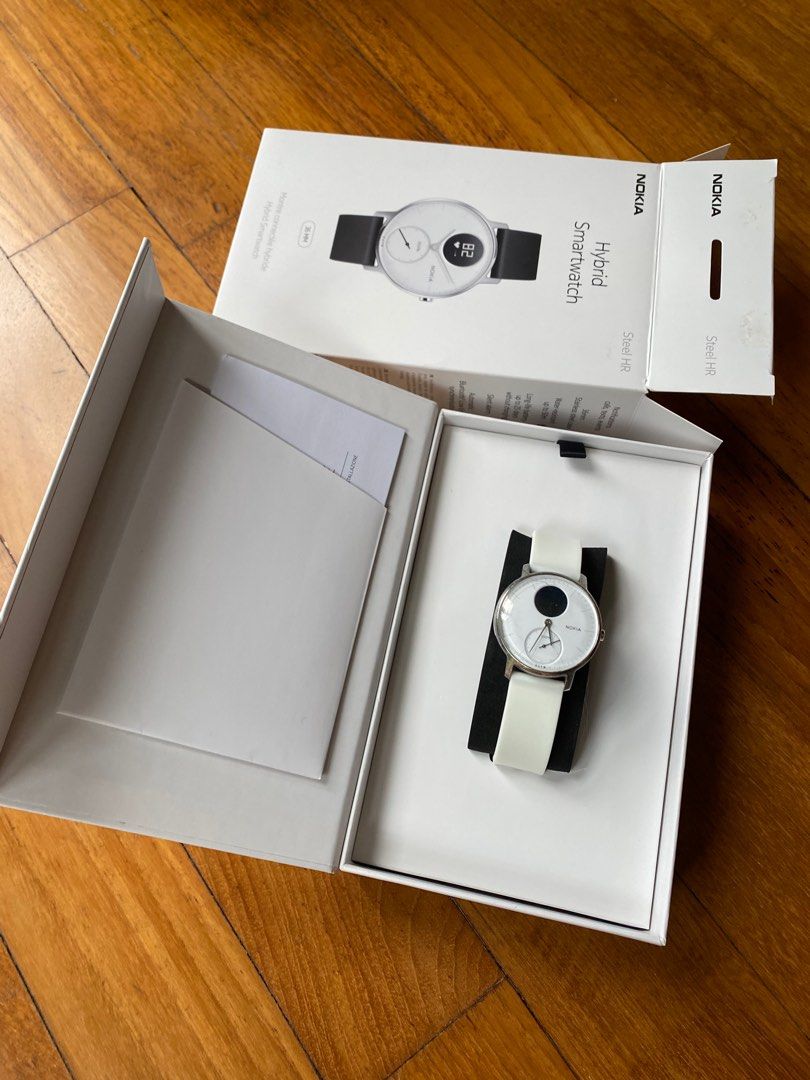 Nokia steel store hr white