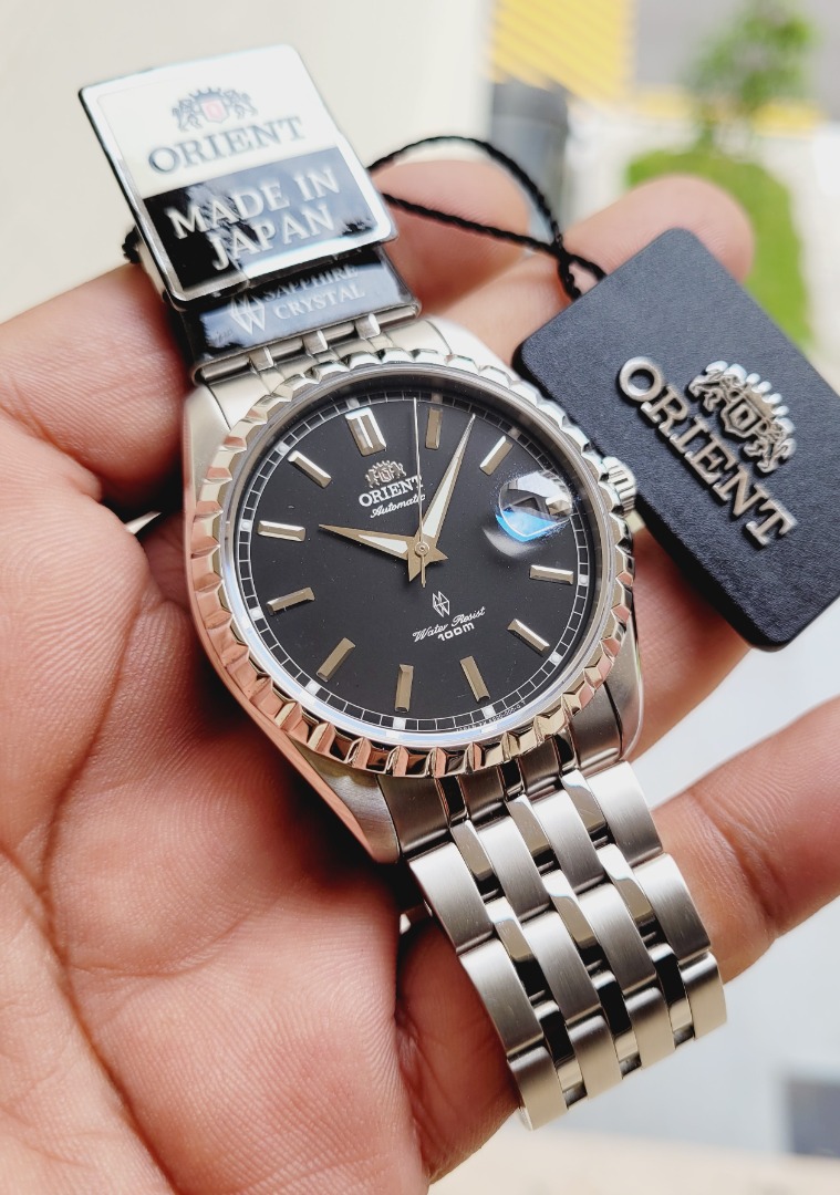 Orient fluted bezel deals