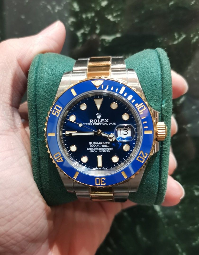 Rolex submariner blue sunburst outlet