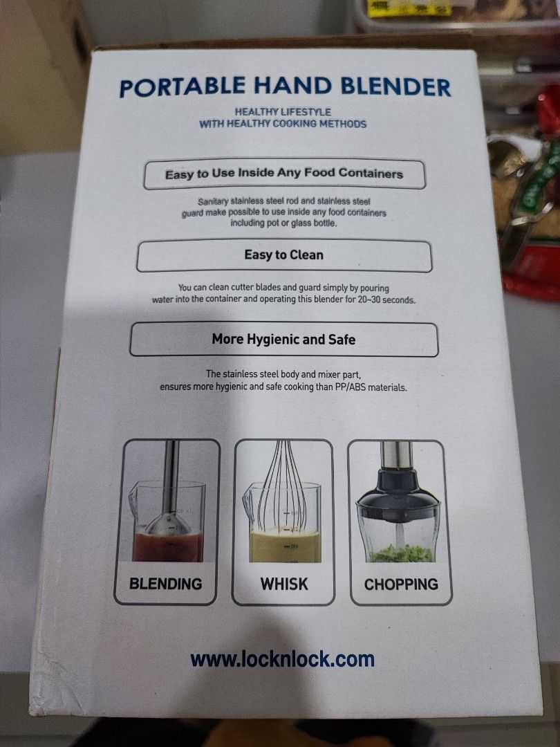 Nutrilite Amway powerful hand blender, TV & Home Appliances, Kitchen Appliances, Juicers