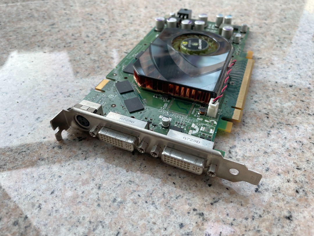 Nvidia Quodro FX 3450 PCI E Graphic Card 256mb Computers Tech