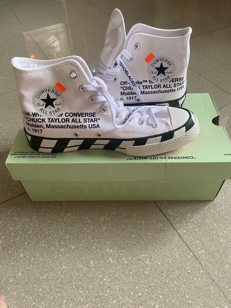 Off white converse v2 best sale