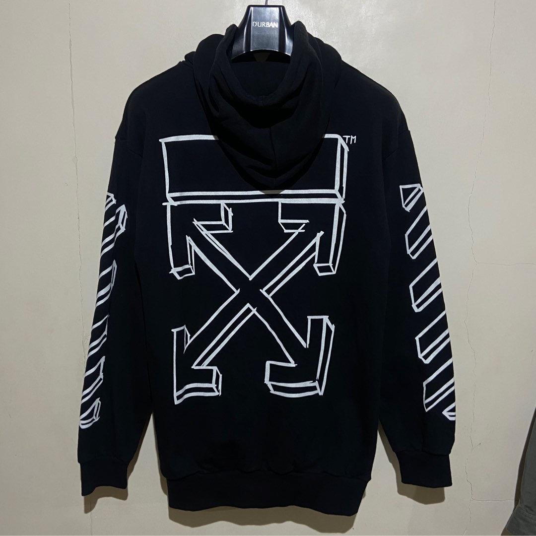 Off white 3d marker hoodie new arrivals