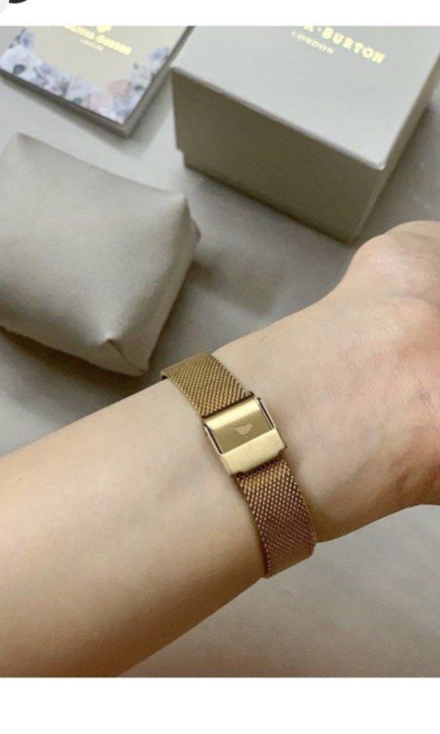 Olivia burton queen bee in gold Women s Fashion Watches