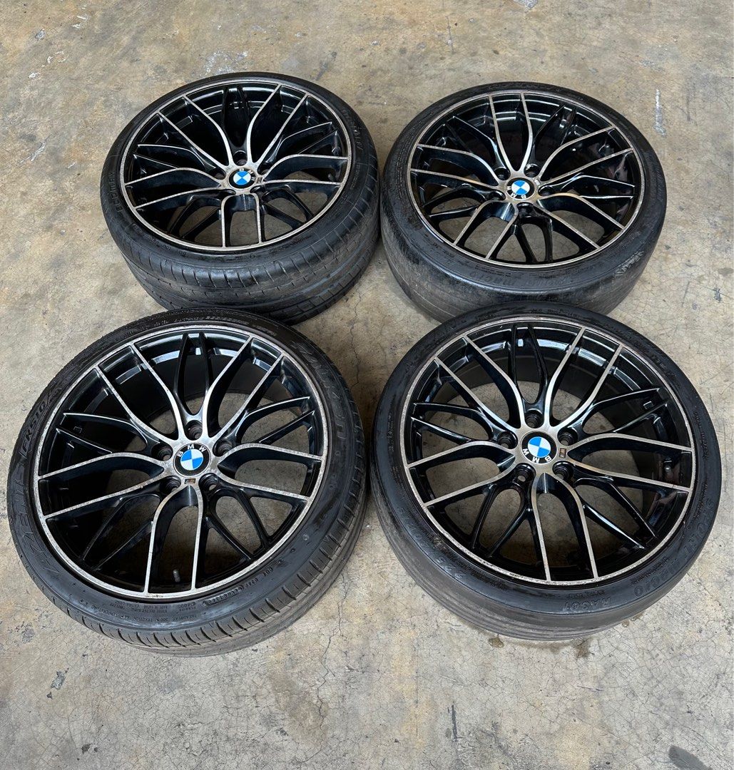 BMW E60 19 inch M sport Rims 5 series 19 X 9.5 J Rear and 19 X 8.5J ...
