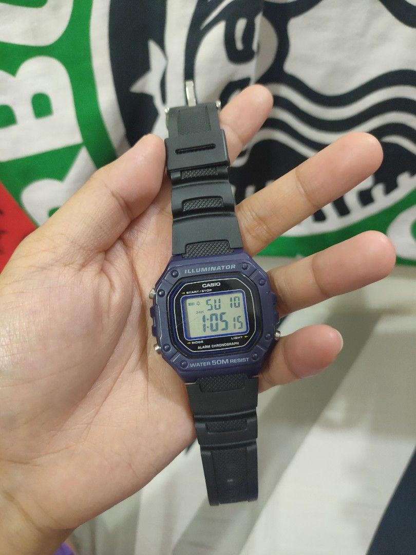 Casio on sale w218h review