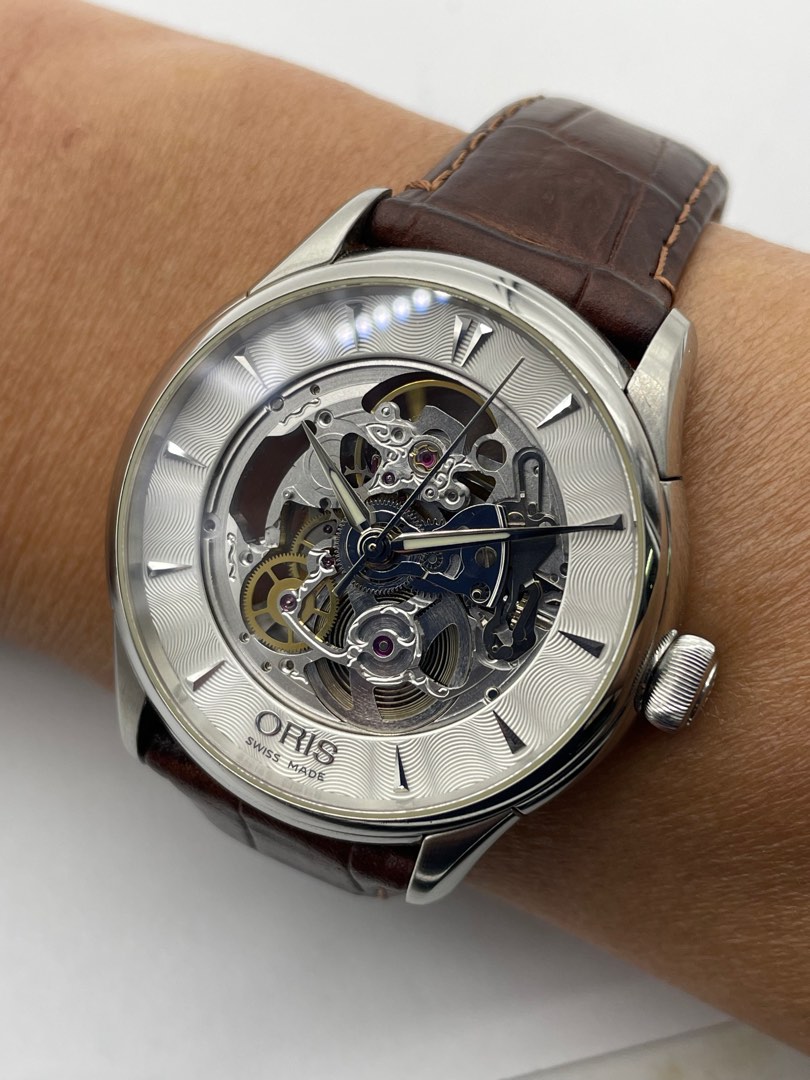 Oris artelier skeleton deals