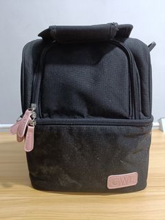 Owl Baby Pump Bag / Breastmilk Storage - Double Decker Multi-way Cooler Bag