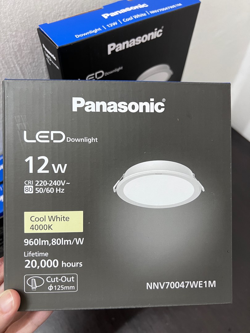 Panasonic LED Downlight 12W D125mm Energy Saving LED Downlight