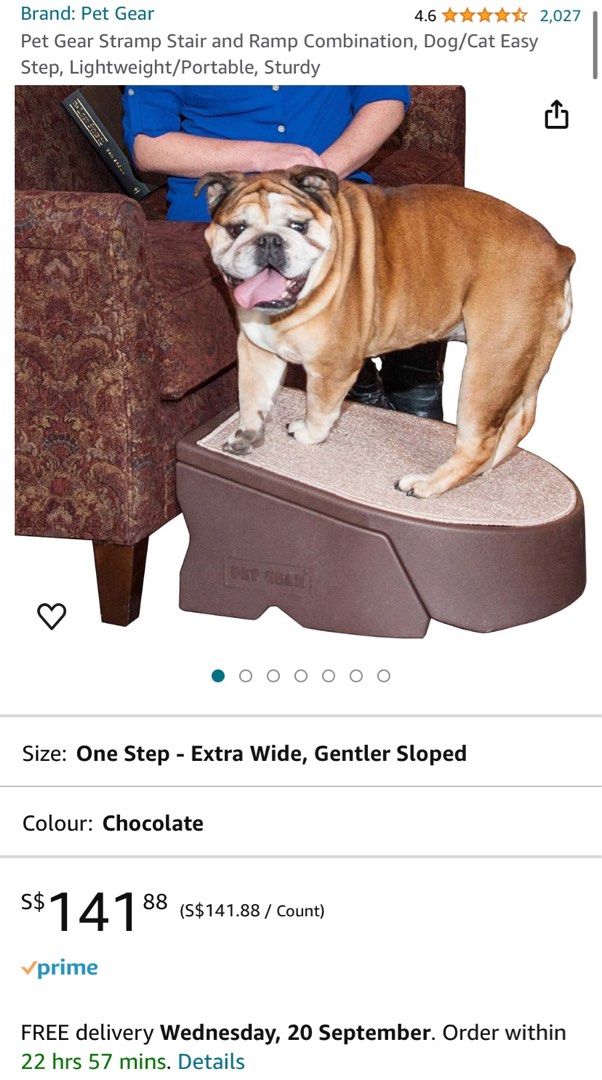 Pet gear one step top