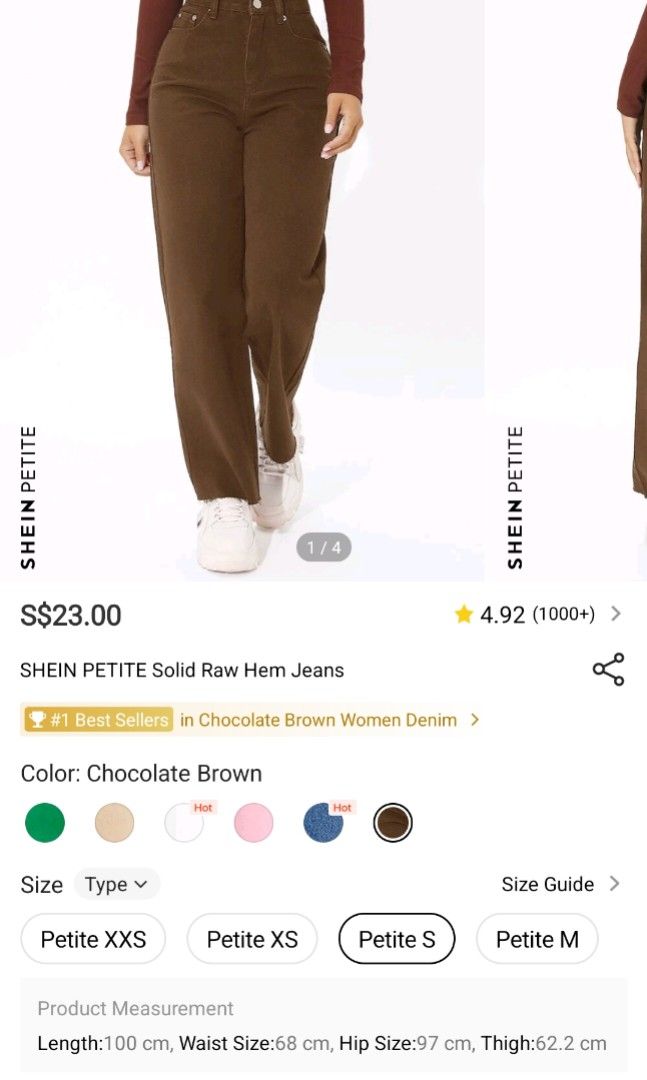 Raw hem sale jeans petite