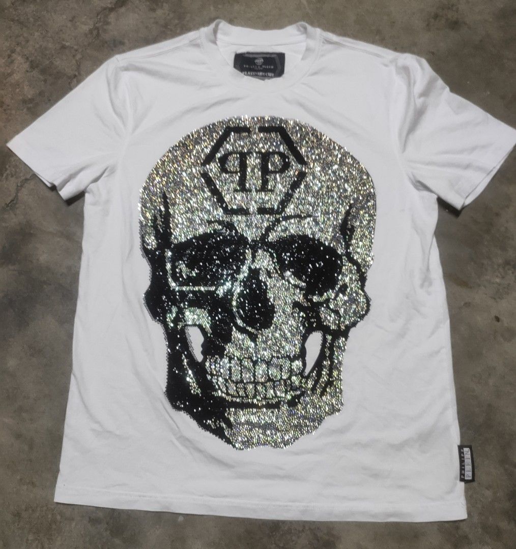Philipp plein t shirt diamond skull shop