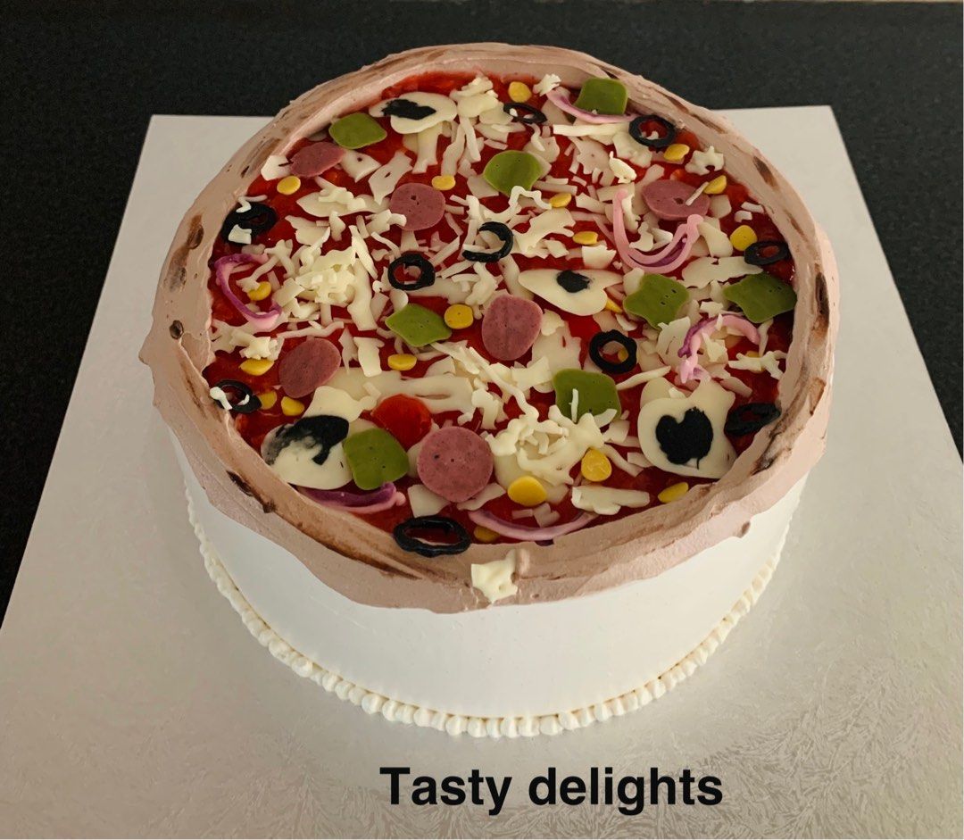 Pizza cake I made for a 16th birthday! : r/cakedecorating