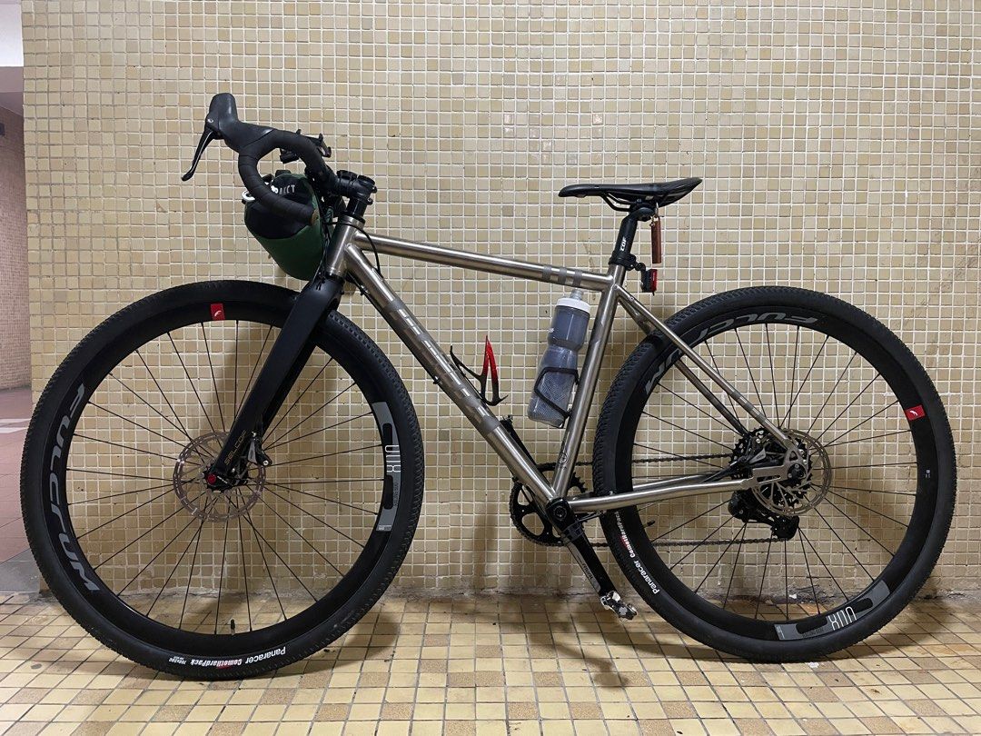 Planet X tempset gravel bike titanium bike frame