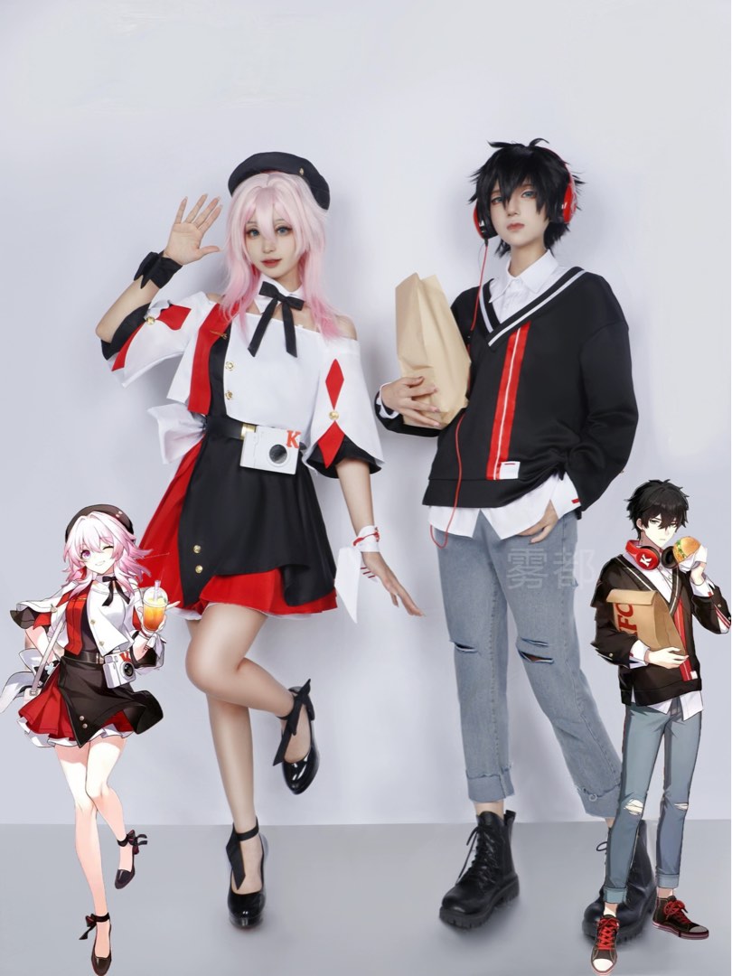 PO] March 7 Danheng x KFC Cosplay Honkai Star Rail, Hobbies & Toys,  Memorabilia & Collectibles, J-pop on Carousell