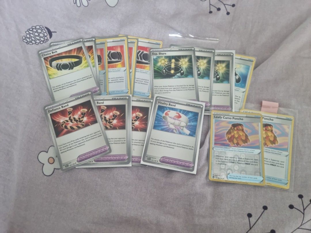 Pokemon Tools EXP SHARE CHOICE BELT BRAVERY CHARM Sword