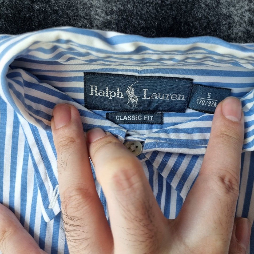 Polo ralph lauren men short sleeve shirt Clearance baju kemeja
