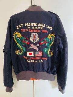 Polo Ralph Lauren reversible bomber jacket with embroidery