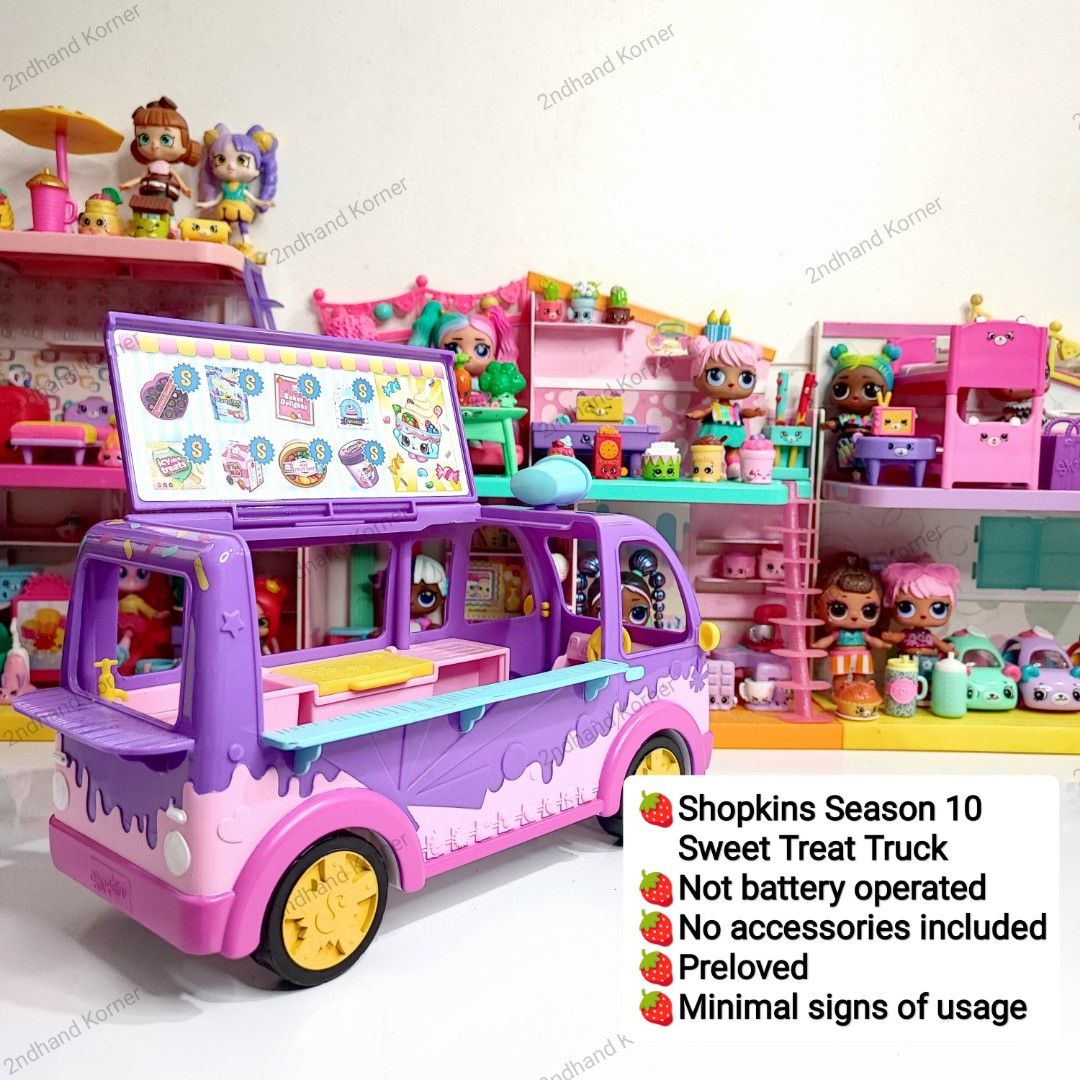 Preloved Shopkins Sweet Treat Truck