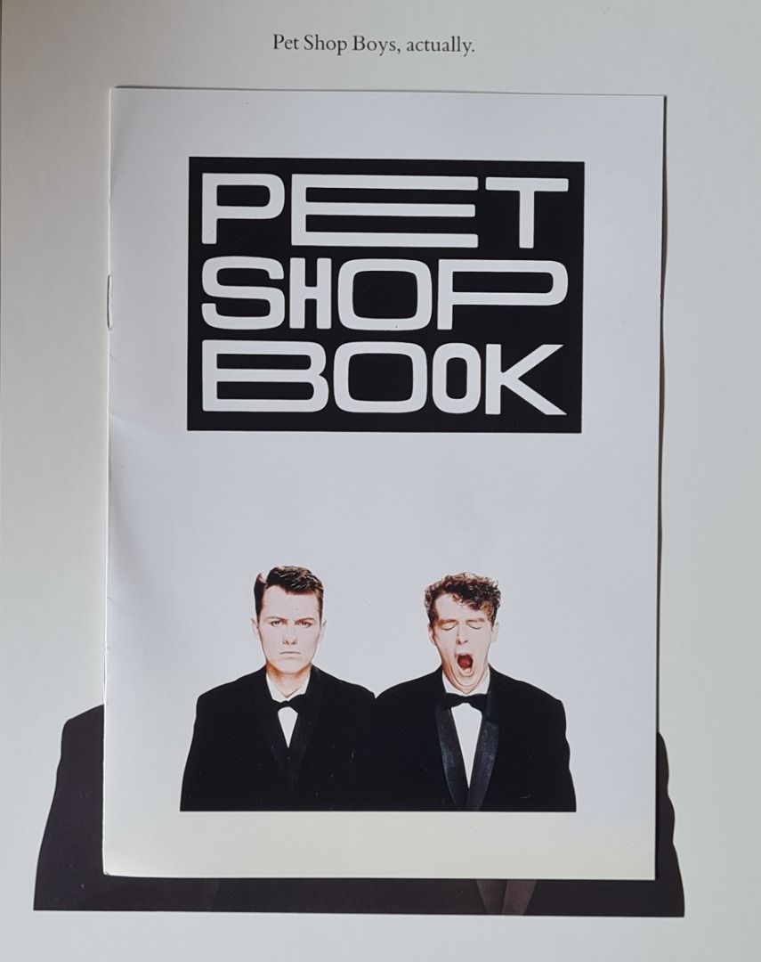 Pet Shop Boys promotion Copy