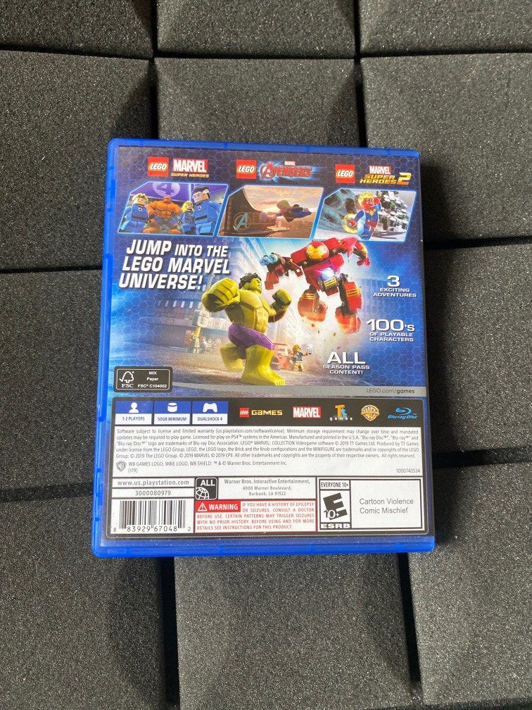 Lego marvel collection sale ps4 gamestop