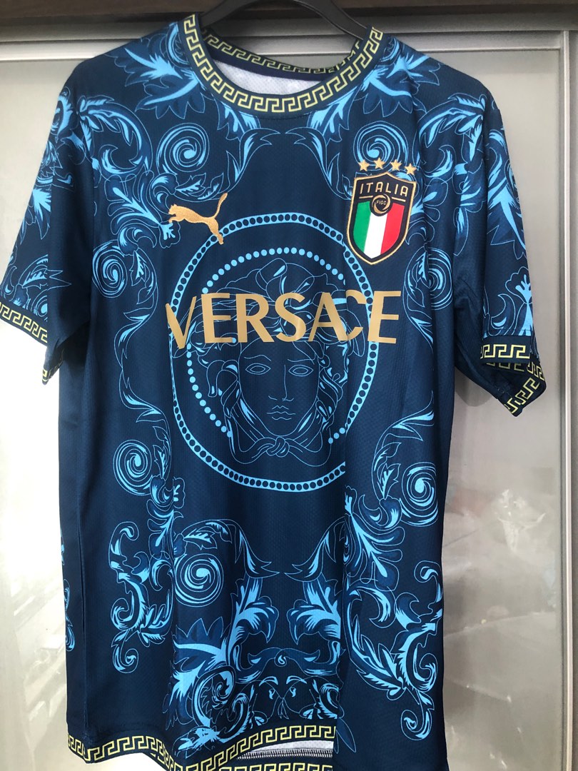 Versace football sweatshirt outlet