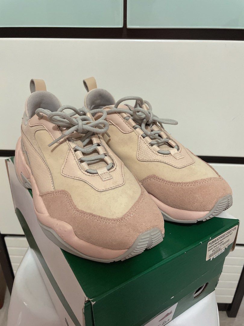 Puma thunder sales desert cream tan